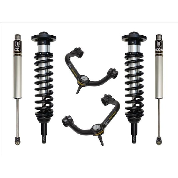 Icon Vehicle Dynamics 09-13 FORD F150 4WD 0-2.63" STAGE 2 SUSPENSION SYSTEM W TUBULAR UCA K93002T - main
